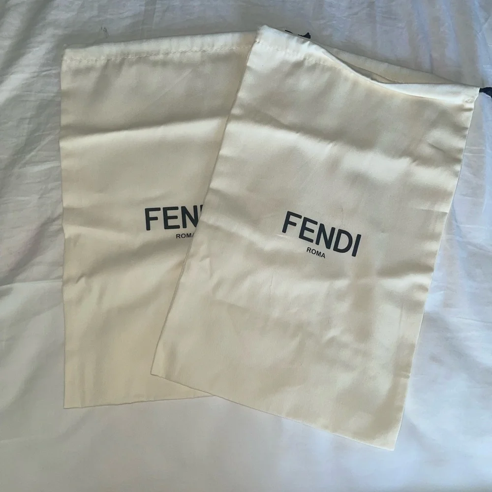 Fendi shoe dust bags